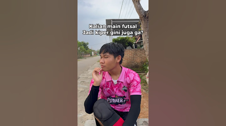 Kiper tu harus lengket kaya permen karet #shrots #komedi #lucu #bola #futsal