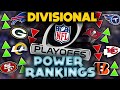 The Official 2021 NFL Playoff Power Rankings (Divisional Round Edition) || TPS