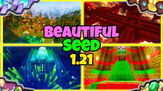 Ultimate Rare Seed 1.21 Most Beautiful seed. Don't miss!!