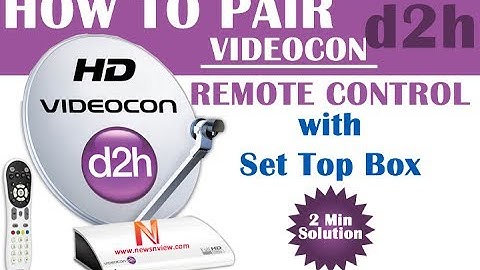 How to Pair Videocon D2H Remote in 2 Minutes | Simple Solution for D2H Remote Pairing | DTH Pairing