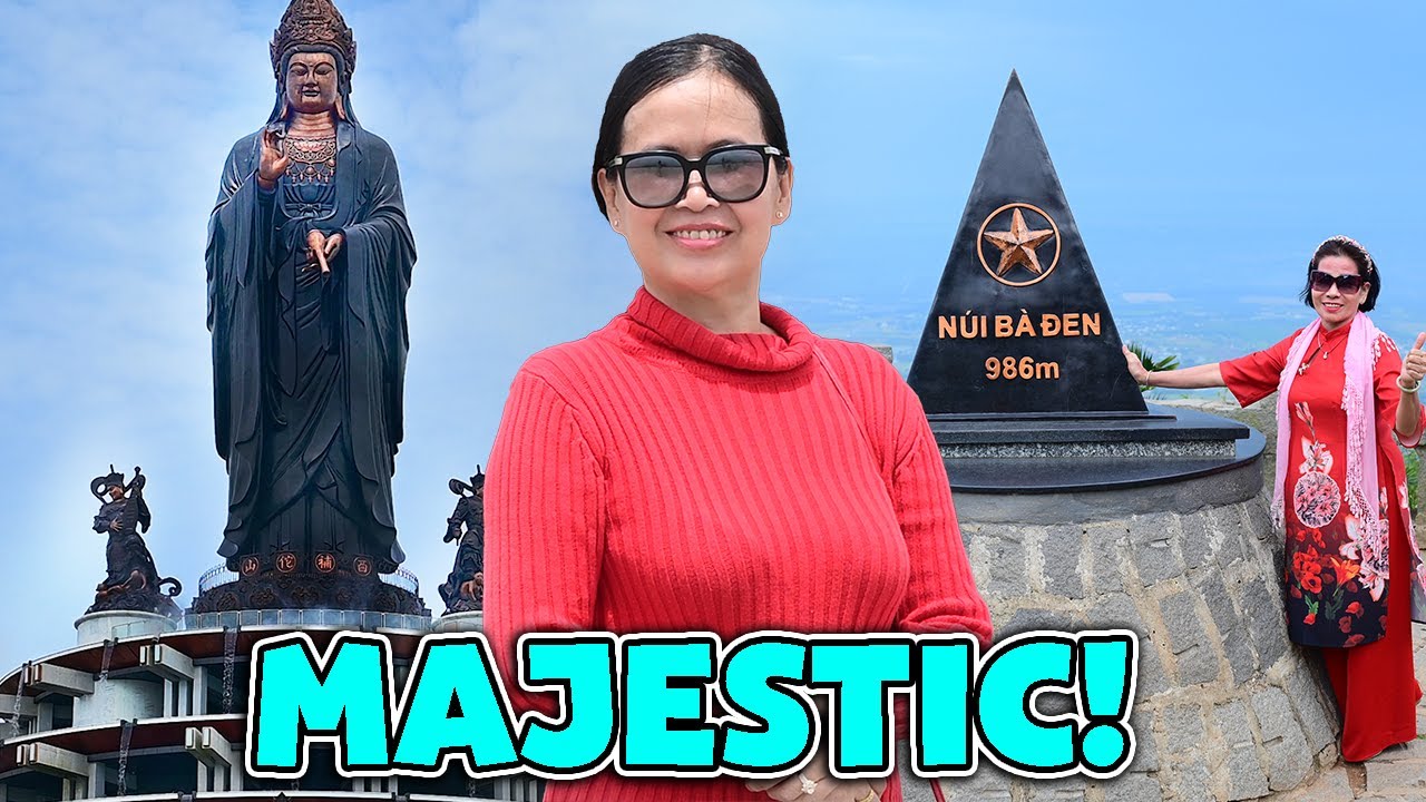 🇻🇳 Exploring Vietnam's Most UNIQUE Religious Tourist Destination - Black Virgin Mountain