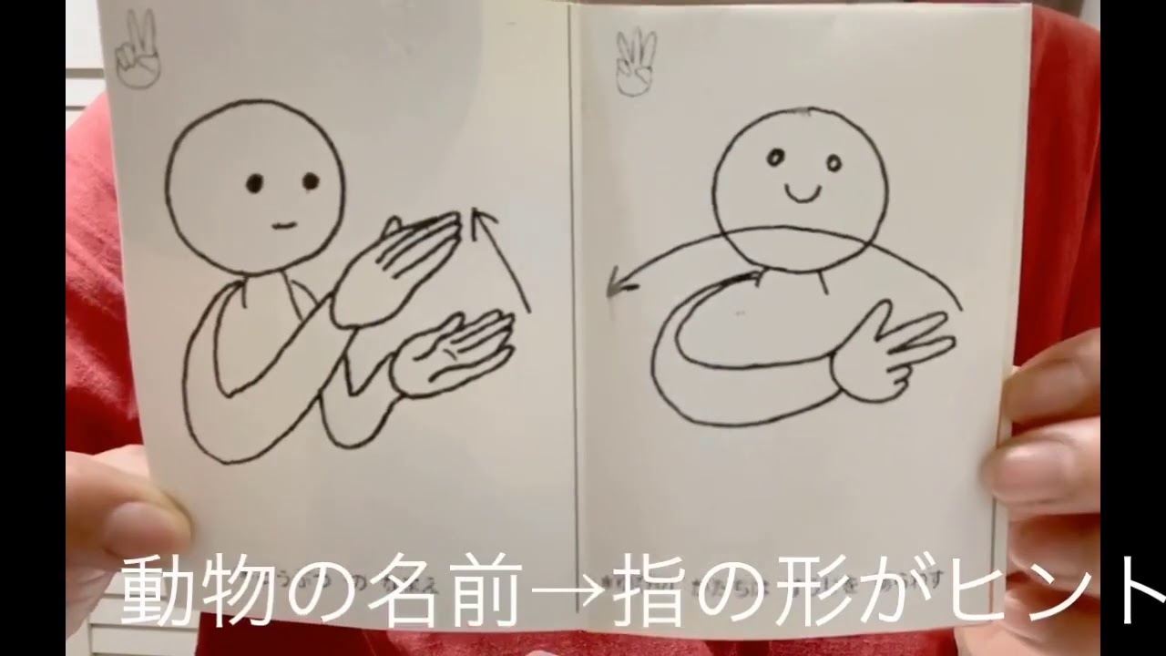 手話で自己紹介のお助けbook 手話でhappy手のひらコミュニケーション 手話うたと絵本よみ 藤岡扶美てのひら日記