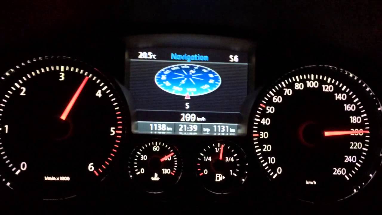 VW TDI 0-100 and km/h speed YouTube