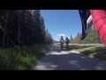 Cycling on Banff legacy trail