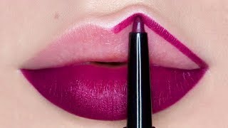 Tutoriais de Batom e Maquiagem Completa | Make Compilation #6 - lipstick tutorial