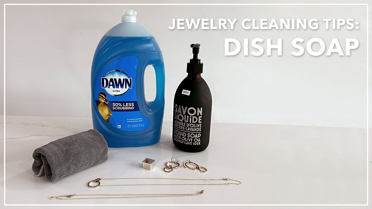 Jewelry Cleaning Tips: I Love Dawn Dish Soap! 
