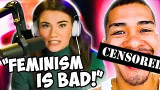 SNEAKO Reacts To Brett Cooper Roasting Feminism! - CENSORED