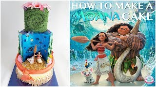 HOW TO MAKE A MOANA CAKE | Abbyliciousz The Cake Boutique