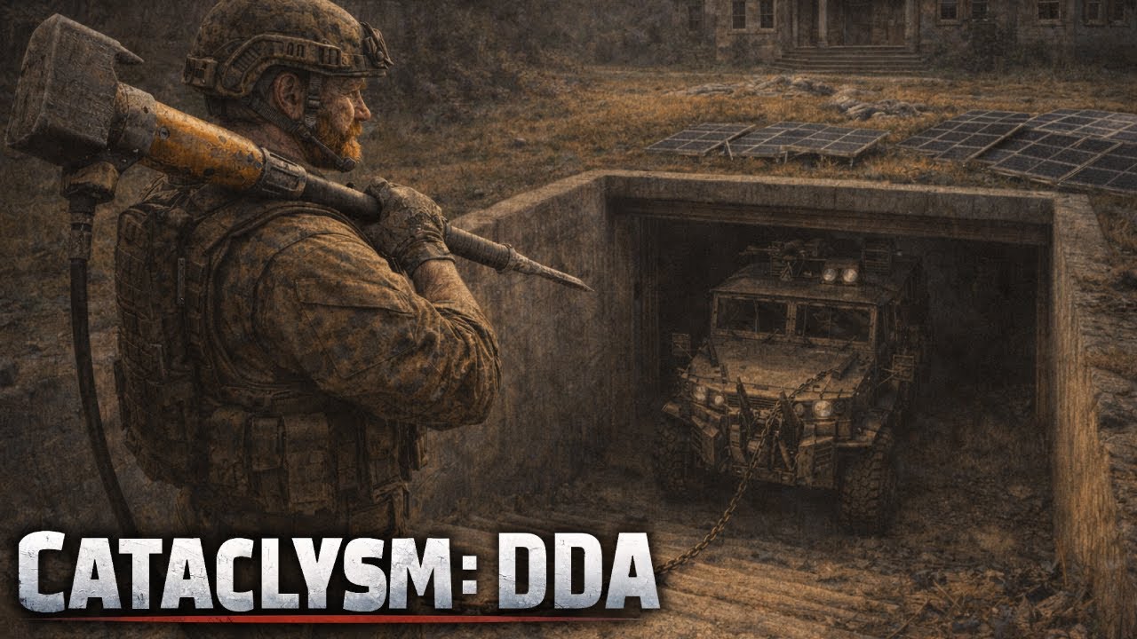 Cataclysm DDA S03E26: Обустроили и запитали гараж