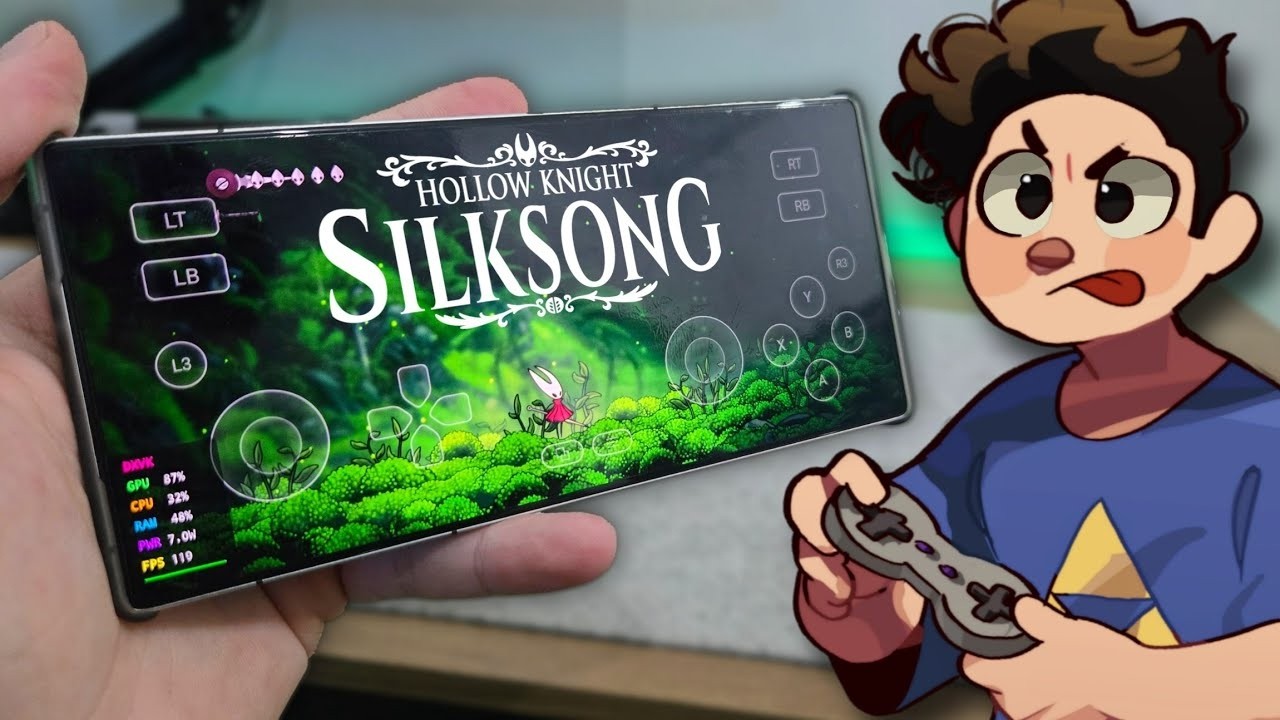 Como está rodando Silksong no celular? (do fraco ao potente)