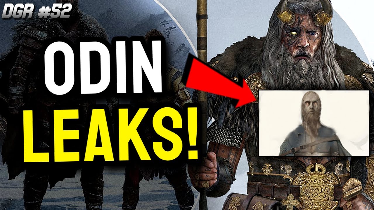 God Of War Ragnarok's Odin Character Design LEAKED!  New PS5 Avatar Game —  Daily Gaming Report #52 