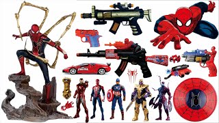 Marvel series toy unboxing, Spider Man AK47 toy gun, Spider Man mask, extraordinary Spider Man