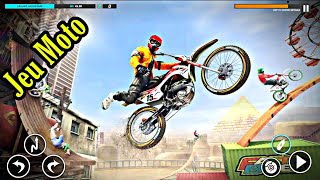 Vélo Cascade 2 Vélo Course Neuf Jeu - Moto Jeu - Android Gameplay screenshot 2
