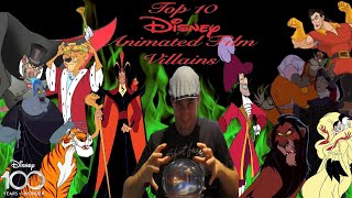 Dalek44 - Top 10 Disney Animated Film Villains (Disney 100)