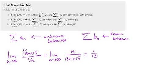 Absolute and Conditional Convergence - Example 1