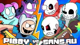 SANS AUs Meet CORRUPTED FINN, TWILIGHT, TAILS & More! (FNF Animation Compilation)