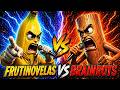 FRUTINOVELAS vs LOS BRAINROT | Épicas Batallas de Rap