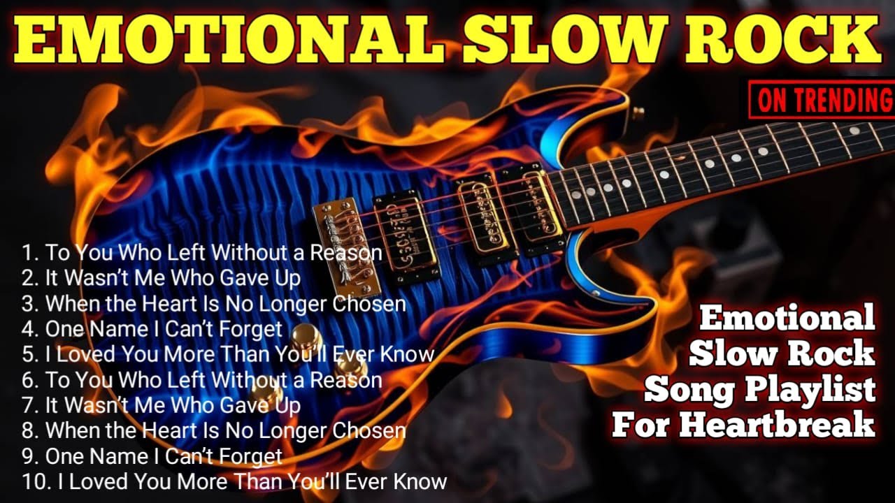 💤 Rock Ballads for Sleepless Nights | Best Emotional Playlist 2025