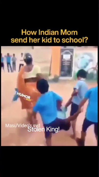 foreign mom vs indian mom sending kids to school comedy meme status 🤣 #shorts #memes #mom
