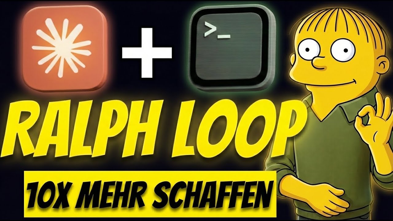 So erledigst du 10x mehr Aufgaben mit Claude Code (Ralph Loop) - YouTube