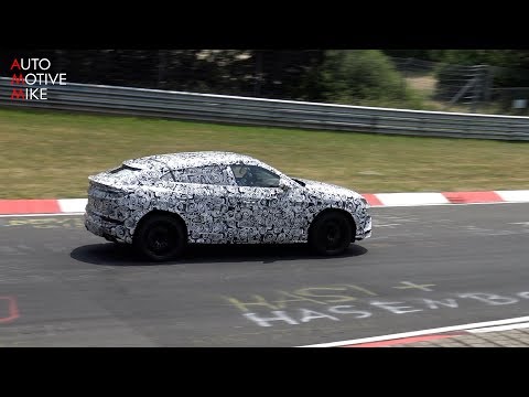 2019 Lamborghini Urus spied testing at the Nürburgring