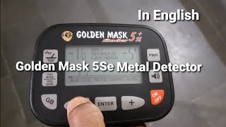 Golden Mask 5 Se Metal Detector