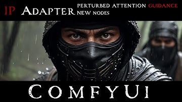 ComfyUI AI: IP adapter new nodes, create complex sceneries using Perturbed Attention Guidance