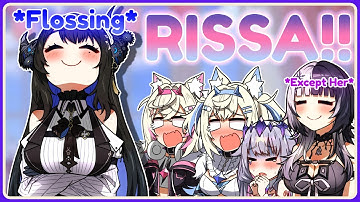 Nerissa Scares Everyone With Her Flossing【Advent Collab】