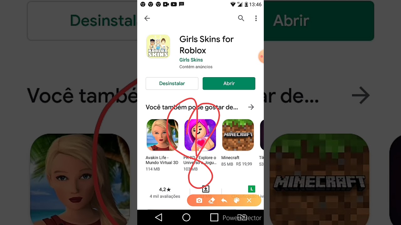 Girls Skins for Roblox, Apps