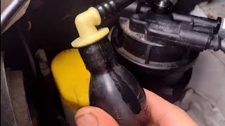 Vauxhall Vivaro/Renault Trafic (crank-no start) split fuel primer