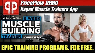 Best Workout App of 2020: Kaged Muscle Trainers App Demo screenshot 5