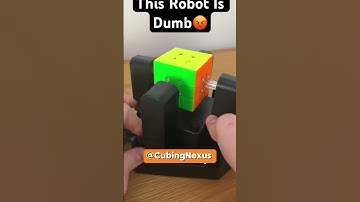 The robot is Dumb #shorts #viralvideo | Rubik