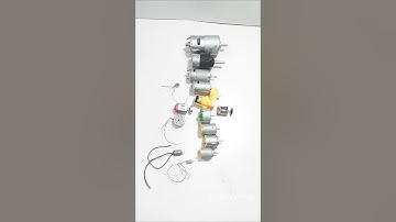DC motor collection for new project #tech #experiment #dcmotor