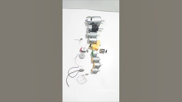 DC motor collection for new project #tech #experiment #dcmotor