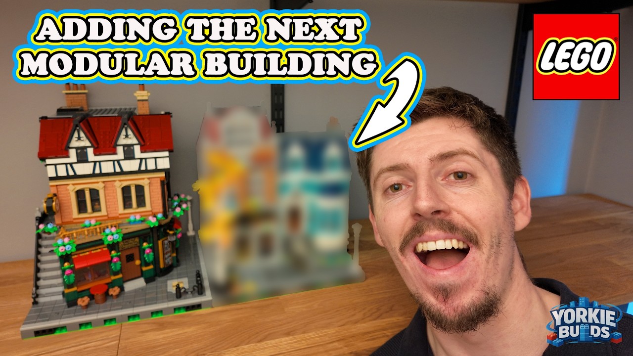 Building The Next LEGO Modular Building! RETIRED LEGO Modular - YouTube