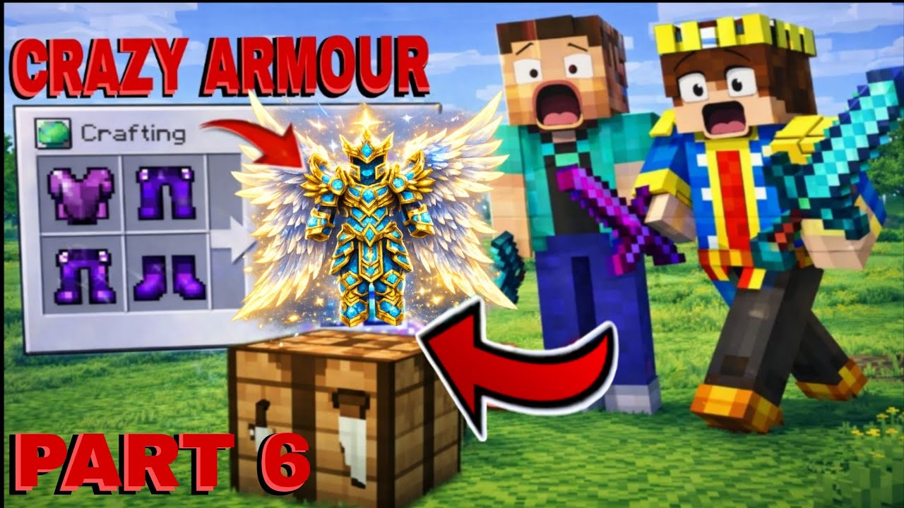 MINECRAFT, BUT THE WORLD IS CREEPY  || I TRY TO MAKE GOD ARMOUR 😱||LIT TOWN || 