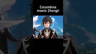 Columbina meets Zhongli
