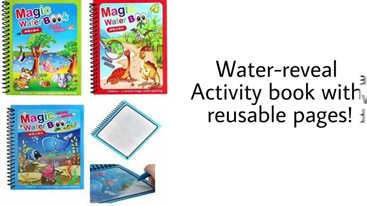 New and Attractive Animal Magic water Book