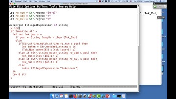 Recursive Descent Parser in OCaml