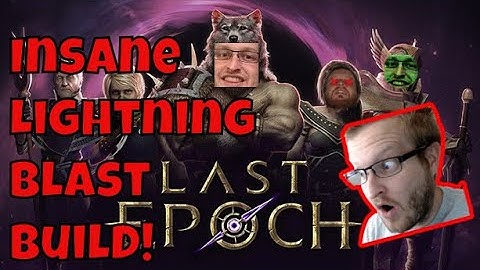 0 HP Lightning Blast Chain Build with Static Orb | Last Epoch Build Guide | Mage / Sorcerer Mastery