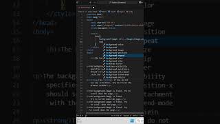 The background attachment property #codexpertclass #html #css #bignners