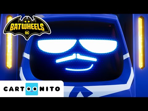 Red Batman en de Batwheels 🦇| NIEUWE Batwheels | Cartoonito