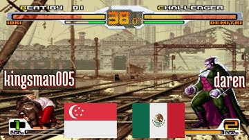 FT5 @svcsplus: kingsman005 (SG) vs daren (MX) [SNK vs Capcom Chaos Super Plus svc Fightcade] May 11