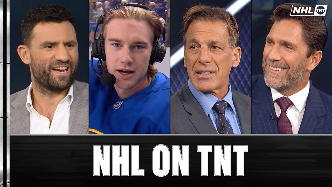 Chris Chelios is BACK with the NHL on TNT Crew for Red Wings-Sabres 🔥