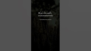سورة التوبة { ١٢٨ ــ ١٢٩ } #quran #ماهر_المعيقلي #القرآن #quran_tilawat