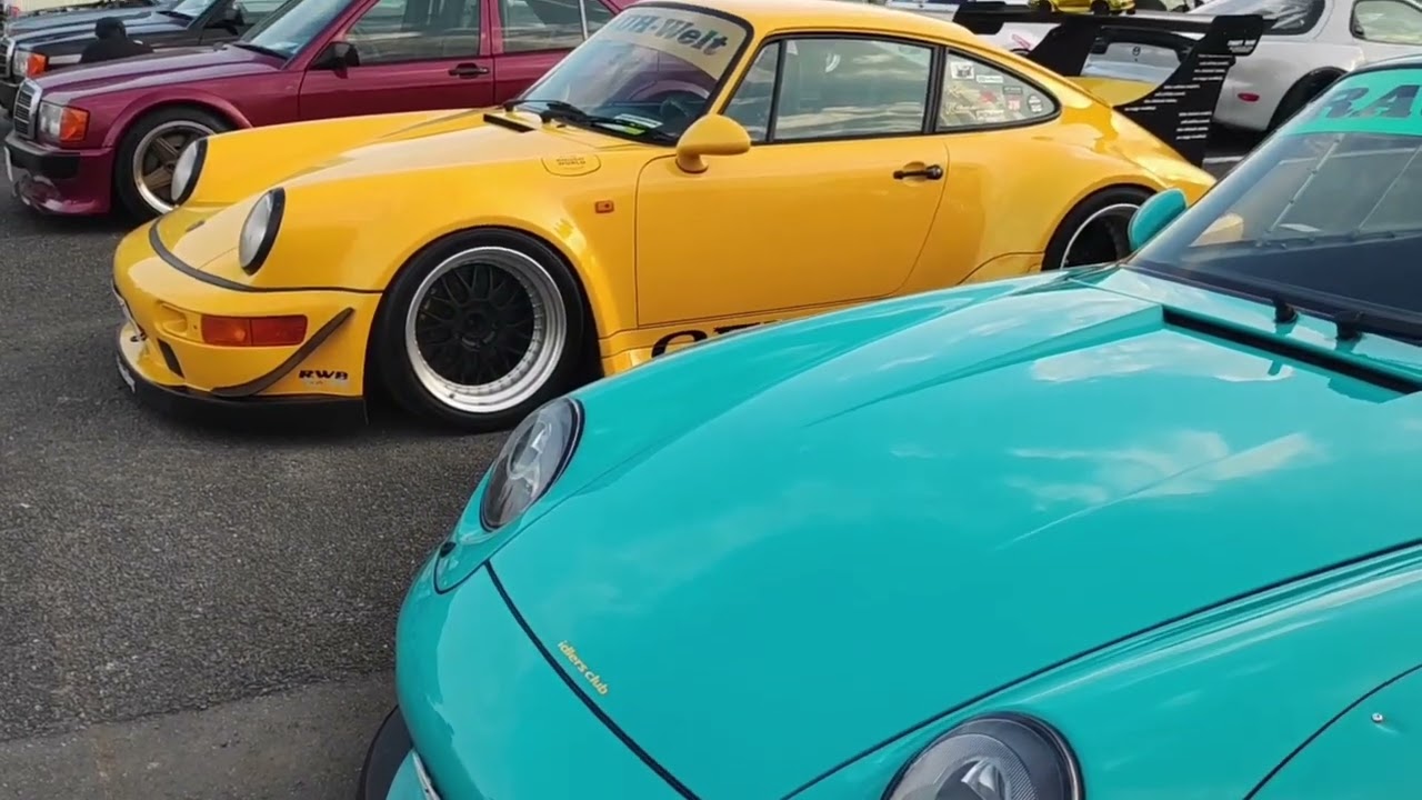 RWB 993 ラフパッション RWB 964 キーマ　Rauh Passion QEEMA　スタンスネイション ジャパン 2022 お台場　ポルシェ　 ラフヴェルトベグリフ