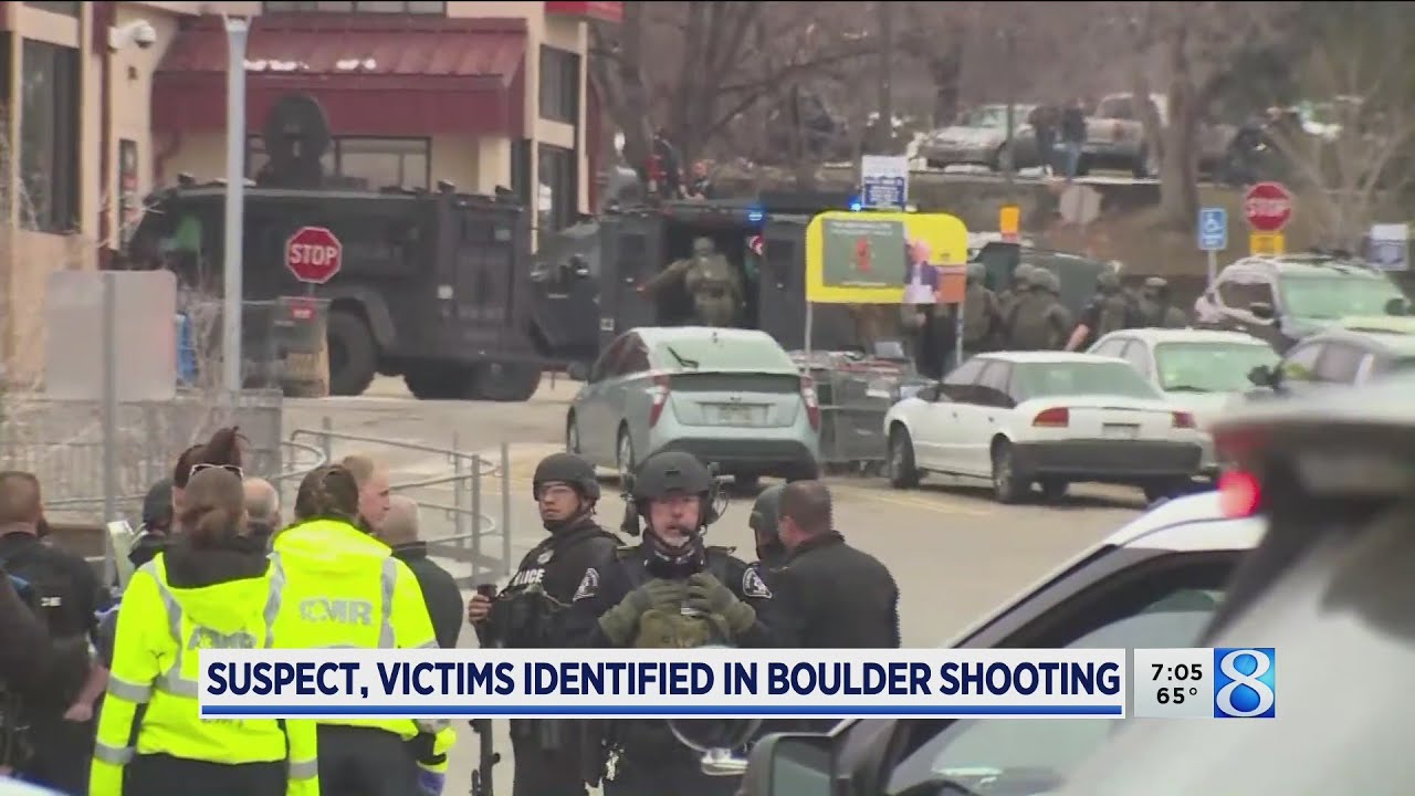 Suspect, victims identified in Boulder shooting