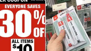 FIRST time “using” 30% off coupon at harbor freight