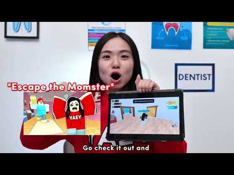Im_Siowei: We're launched of the new Roblox Game called 'Escape the Momster' (No Teeth Version) 🤐🤣🎮
