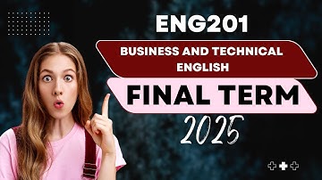 Eng201 Final Term Current Paper 2025|| Eng201 current paper 2025 #eng201 #finalterm #2025 ||Eng201